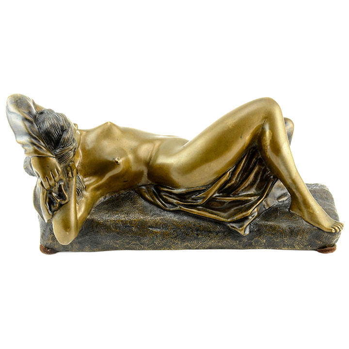 Sleeping Woman Sculpture