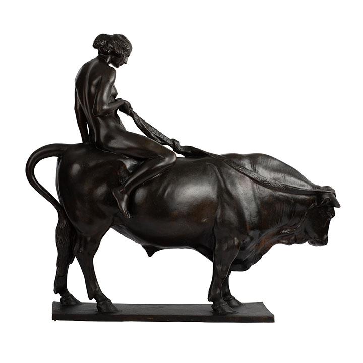 Europa Bull Statue