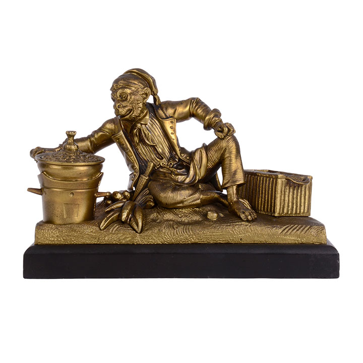 Sitting Monkey Statue