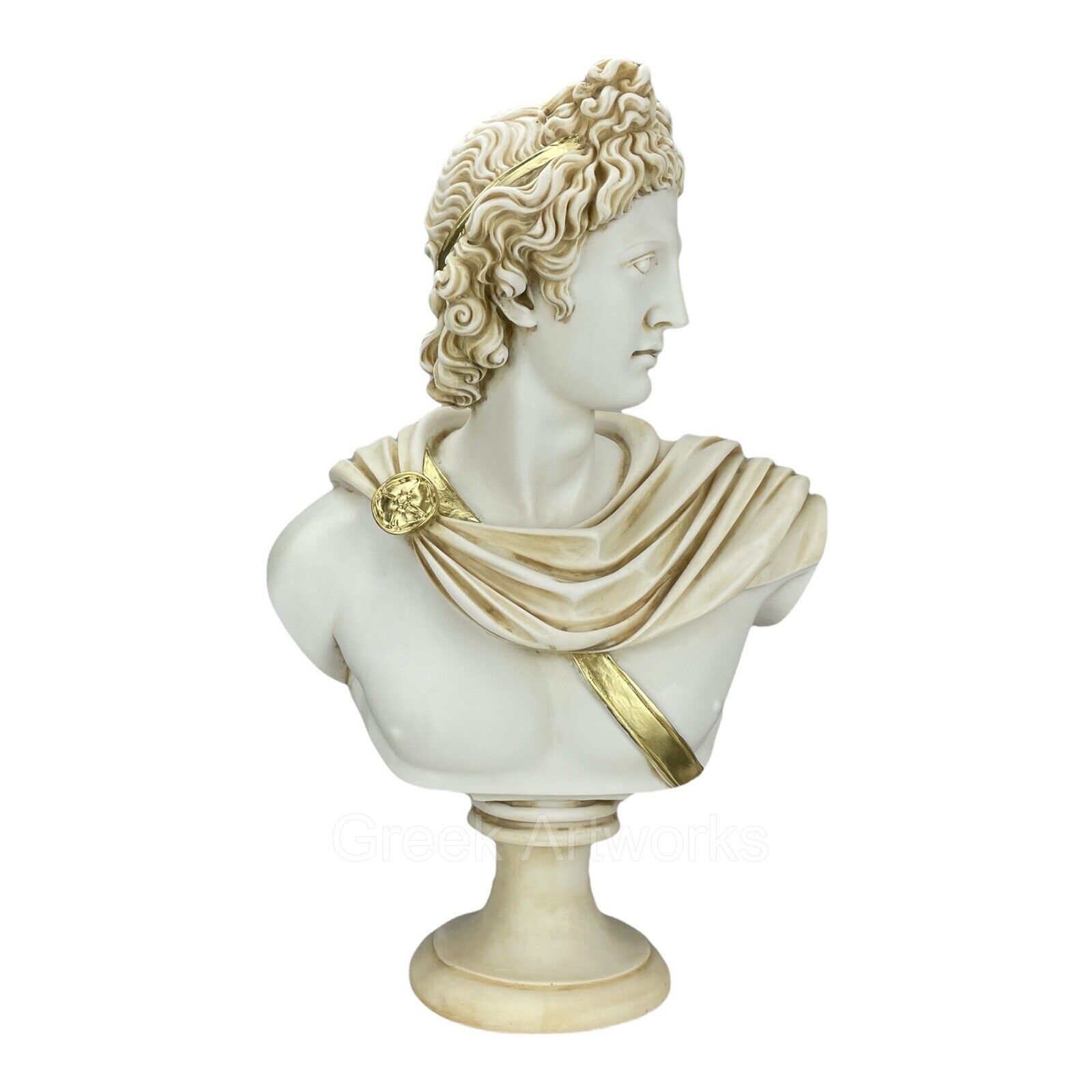 Apollo Statue Bust