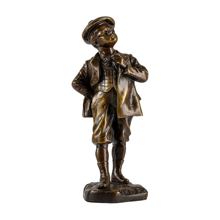 Bronze Boy Sculpture