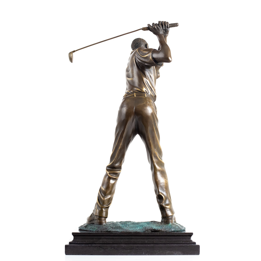 Metal Golf Statues