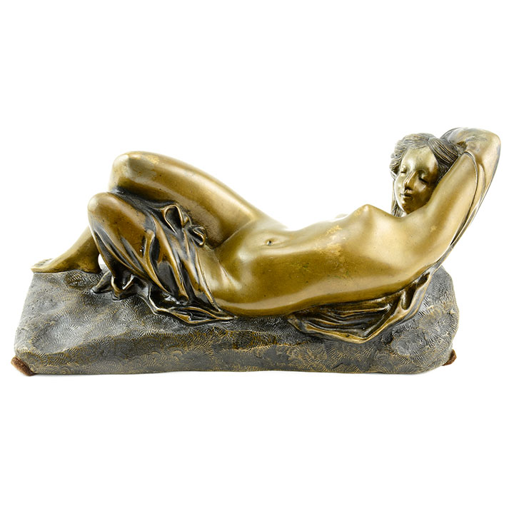 Sleeping Woman Sculpture