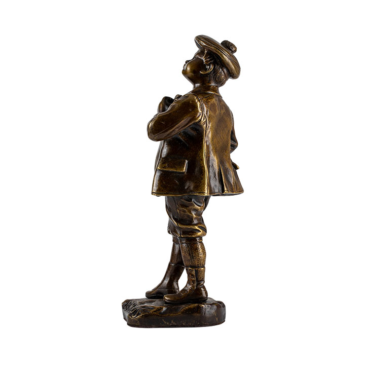 Bronze Boy Sculpture