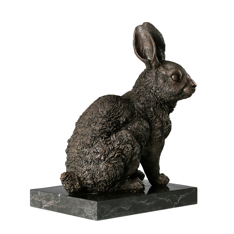 Bronze Bunny Statue