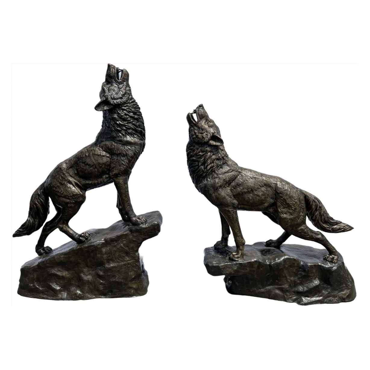 Wolf Sculptures For Sale