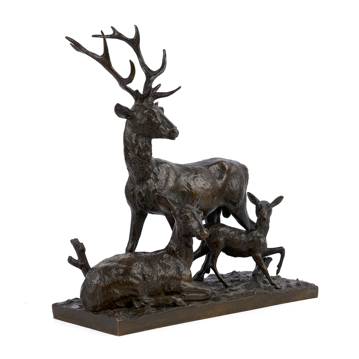 Deer Family Statues