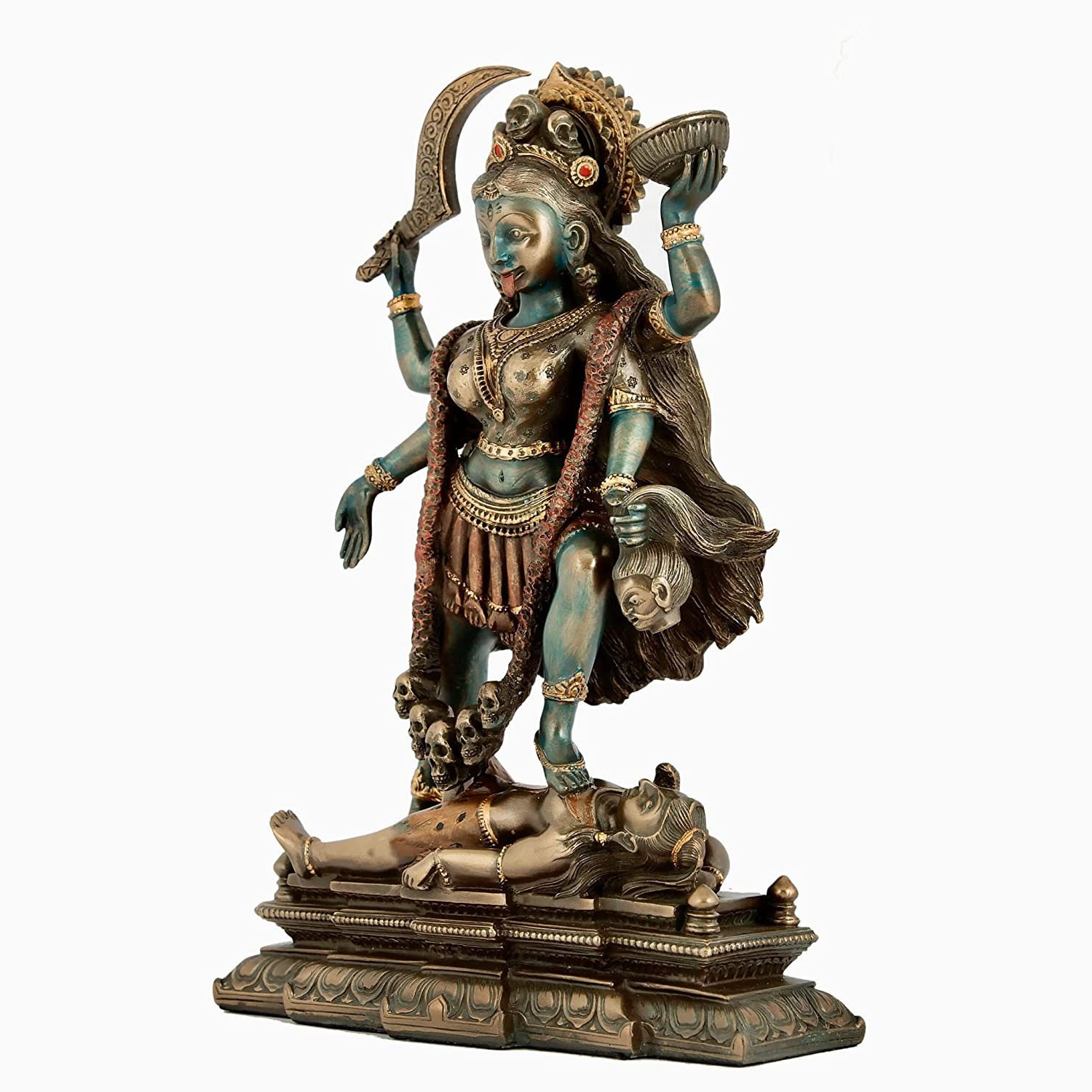Brass Kali Idol