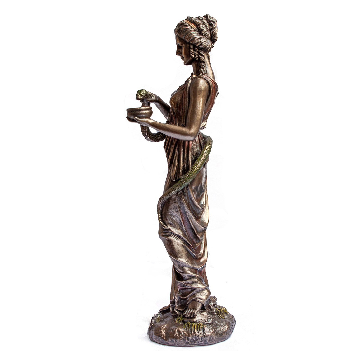 goddess hygieia statue