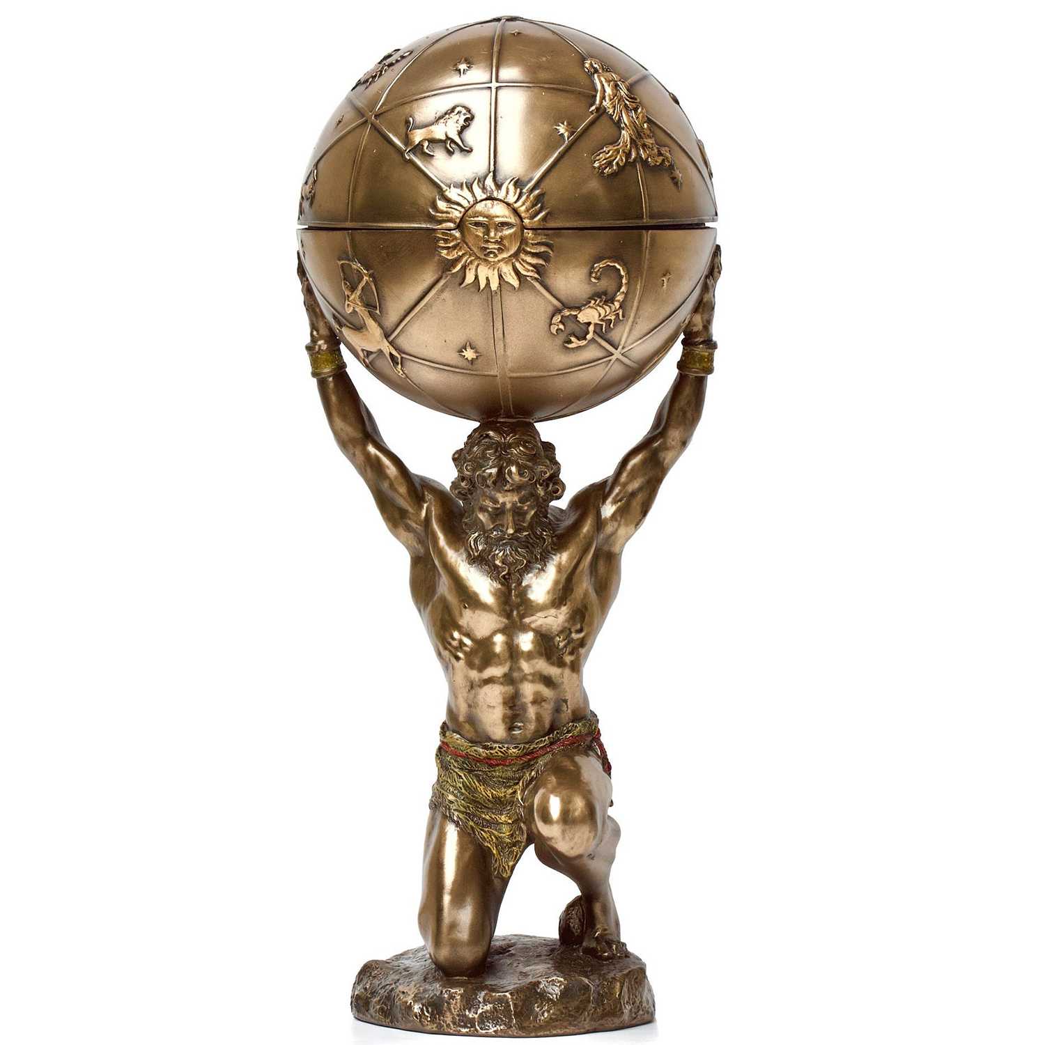 Atlas Holding World Statue