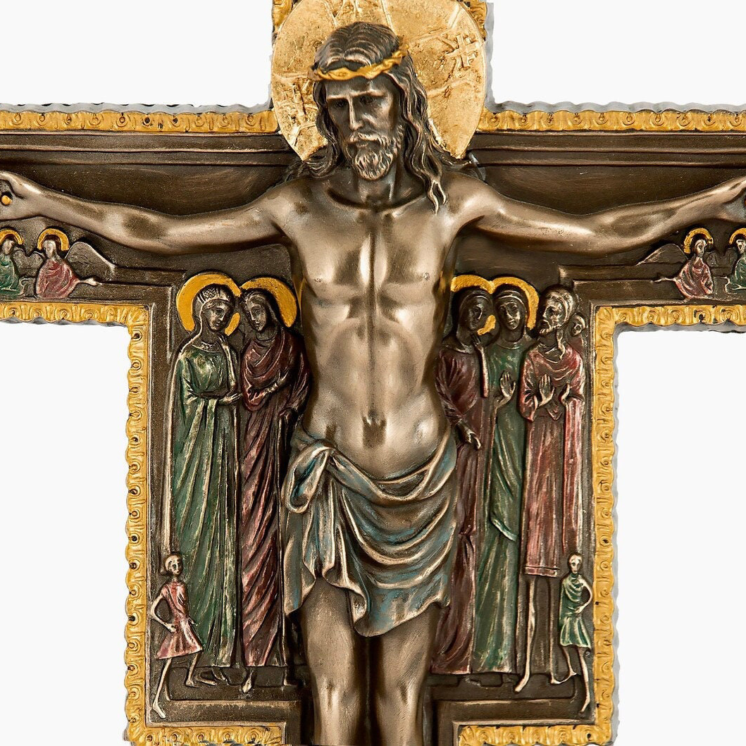 Jesus on The Cross Sculpture