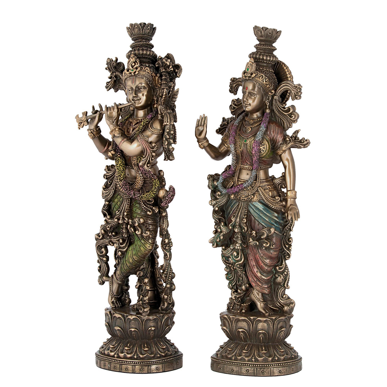 Brass Murti Radha Krishna