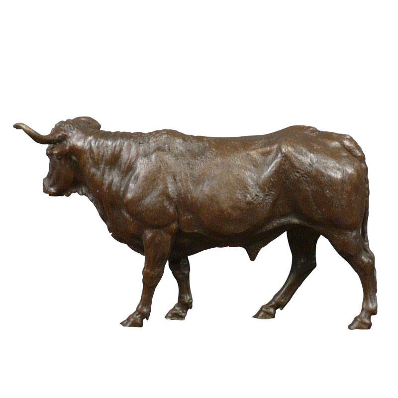 Metal Bull Sculpture