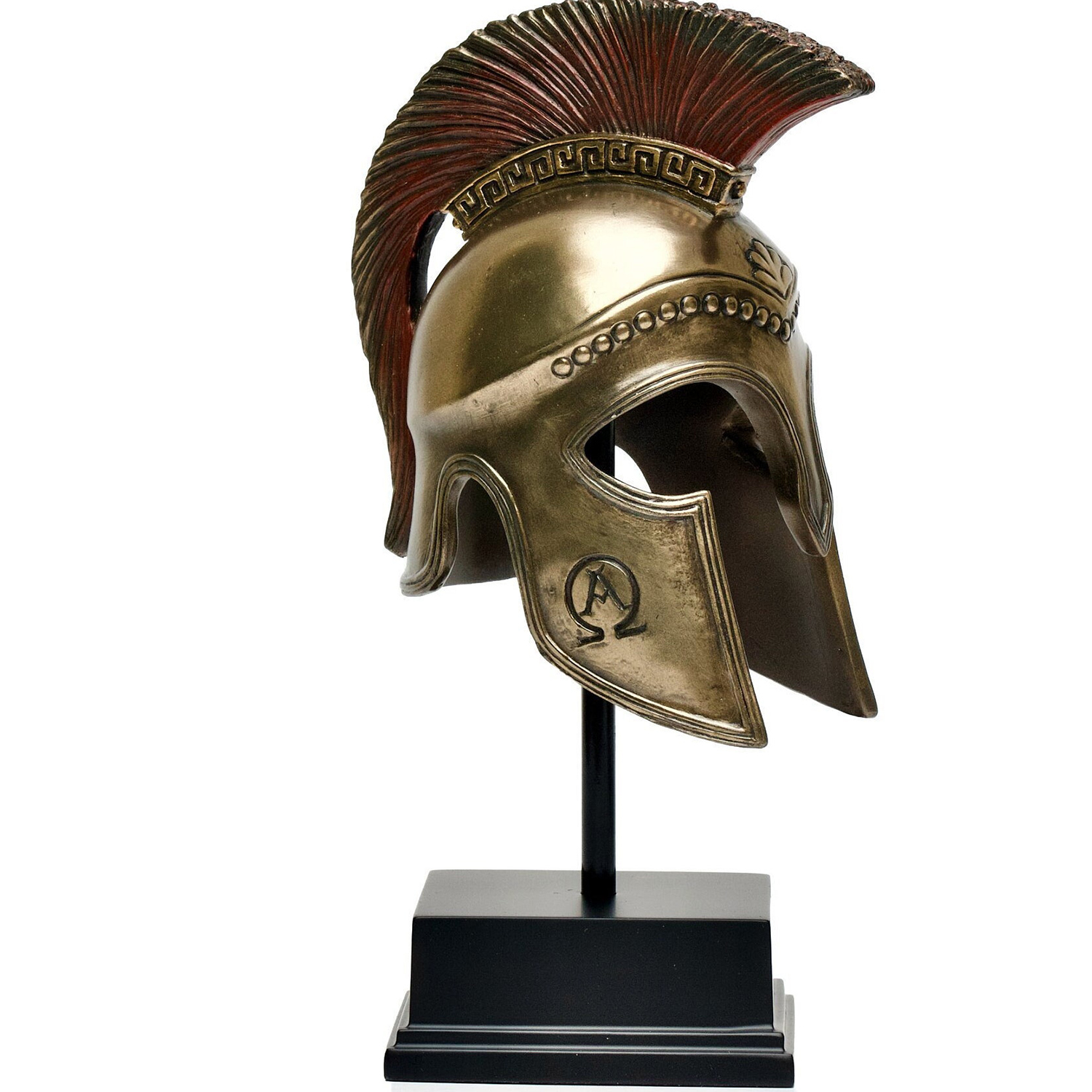 Spartan Helmet Statue