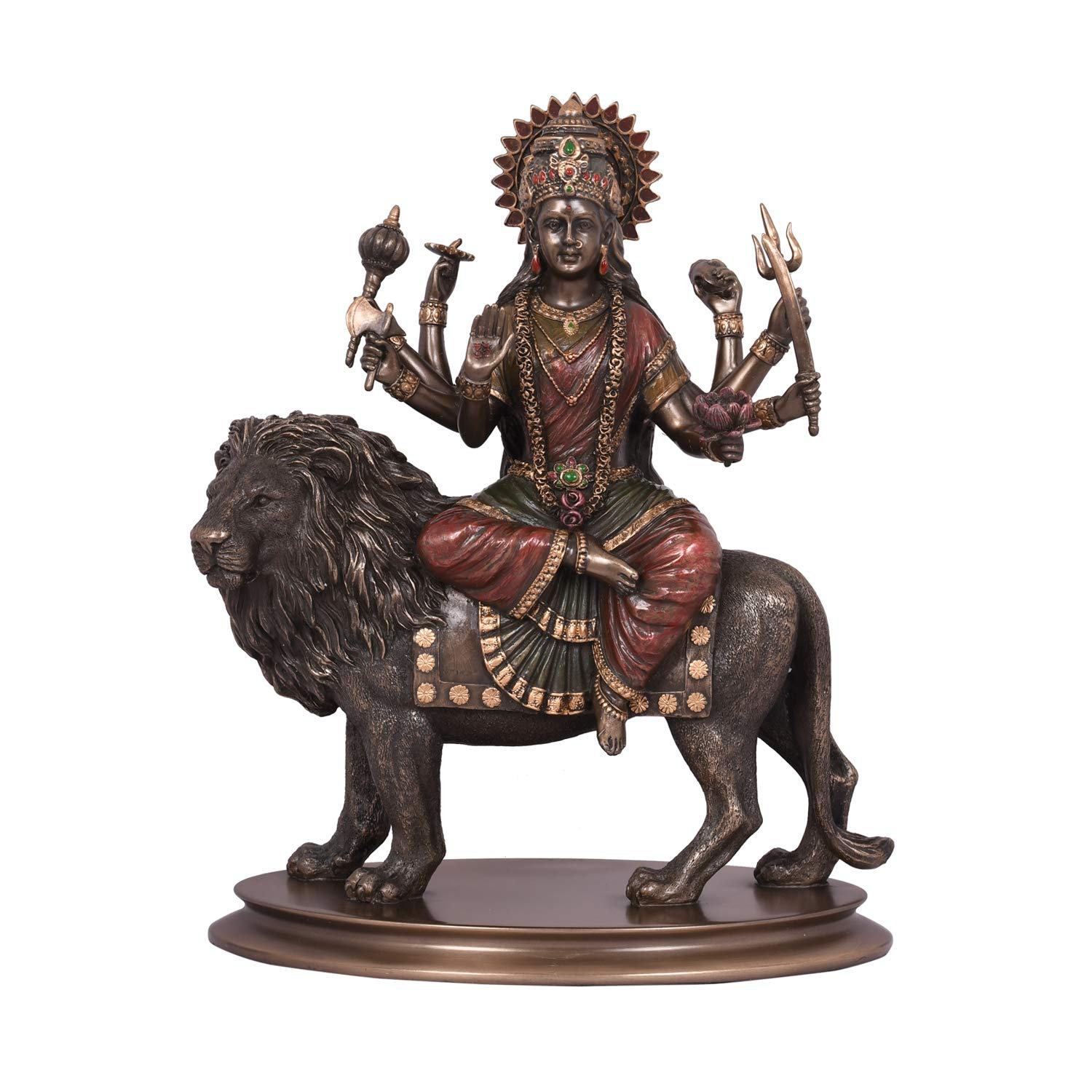 Durga Devi Brass Idol