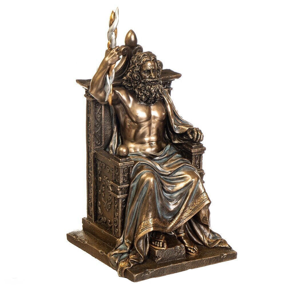 Zeus Bronze Sculpture