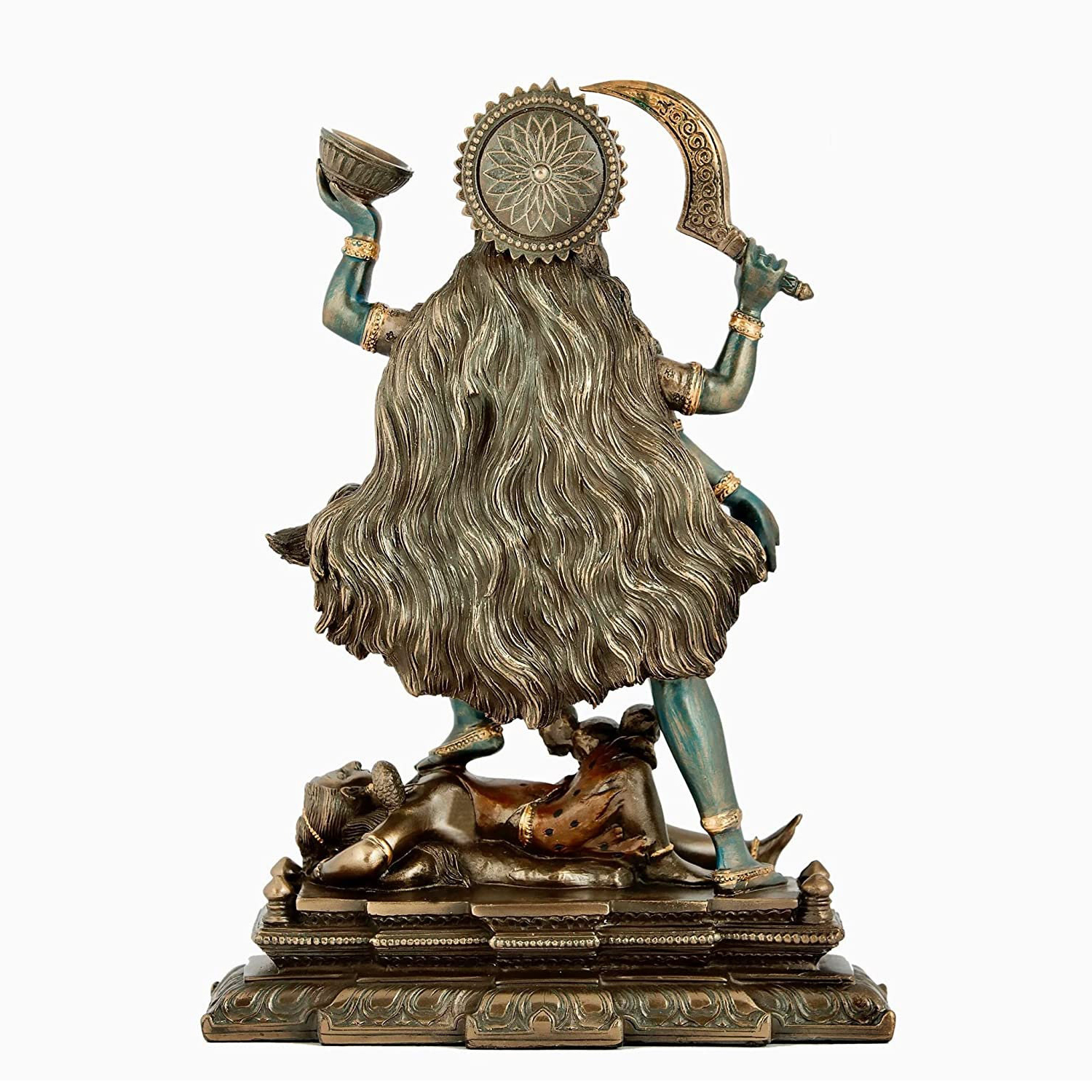Brass Kali Idol