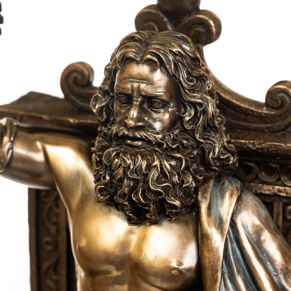 Zeus Bronze Sculpture