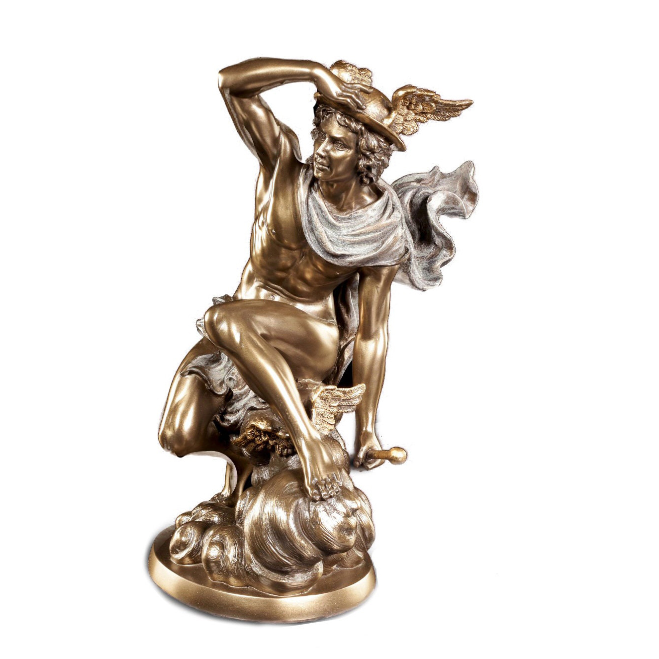 Hermes Bronze Sculpture