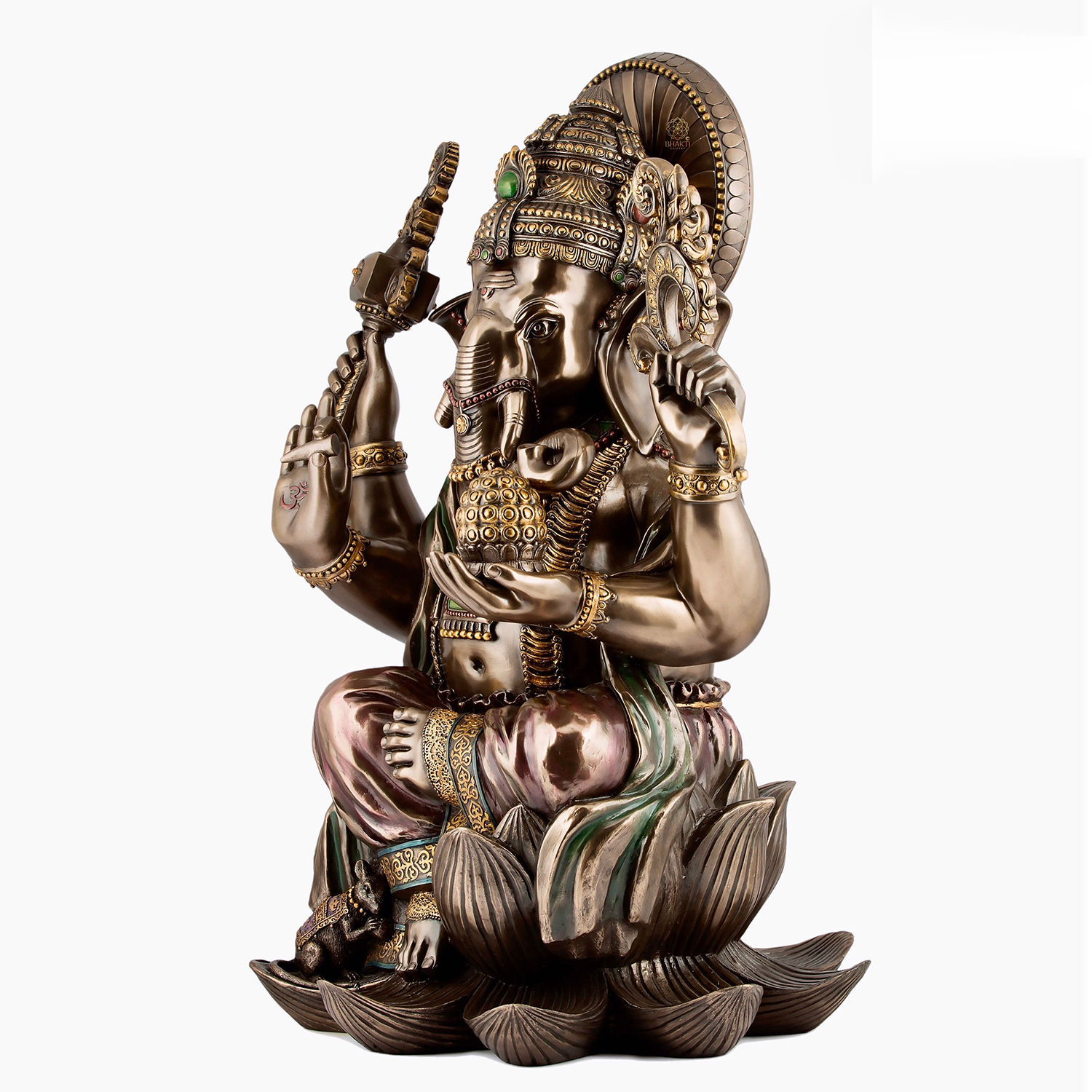 Small Brass Ganesh Statue