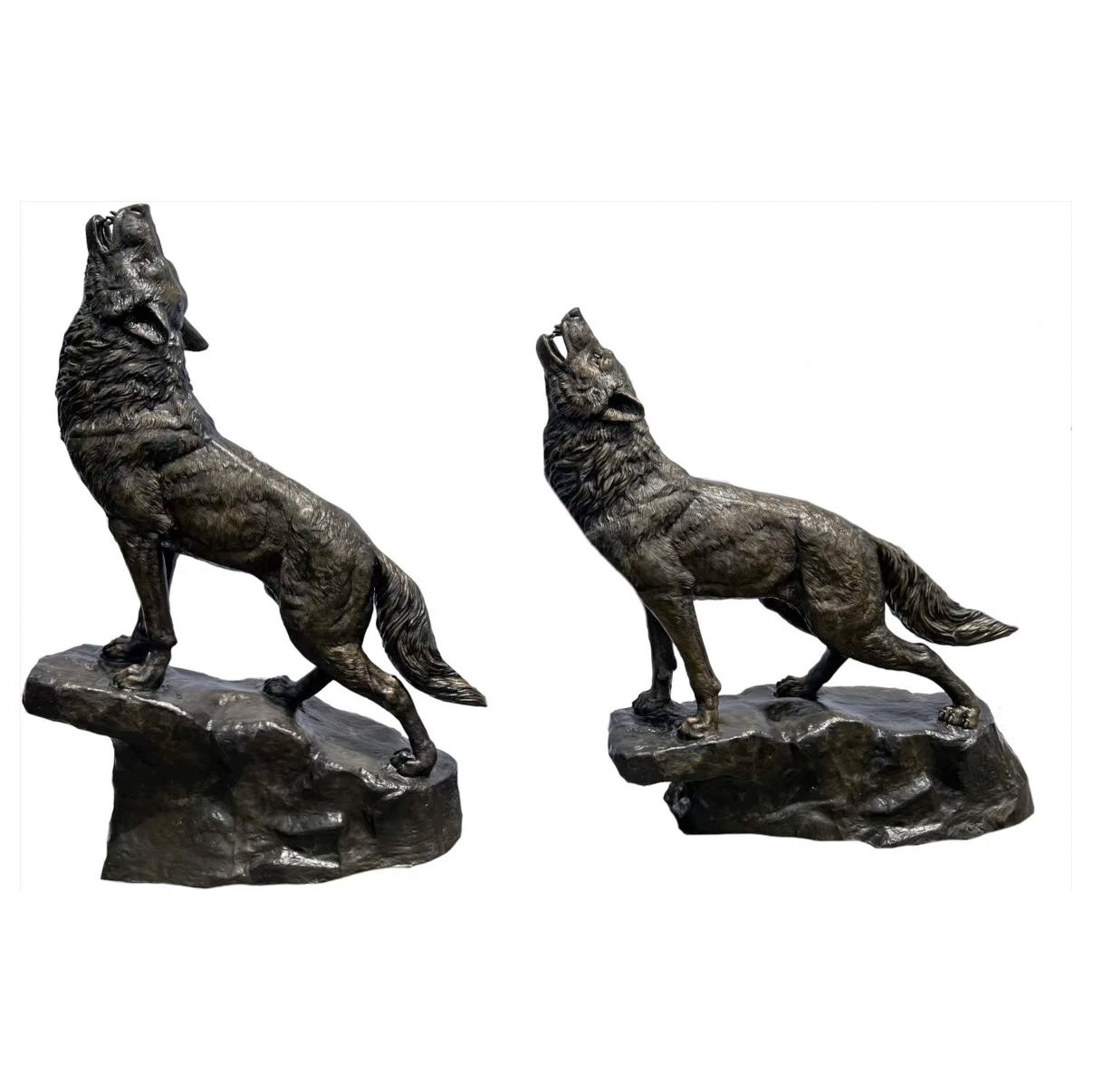 Wolf Sculptures For Sale