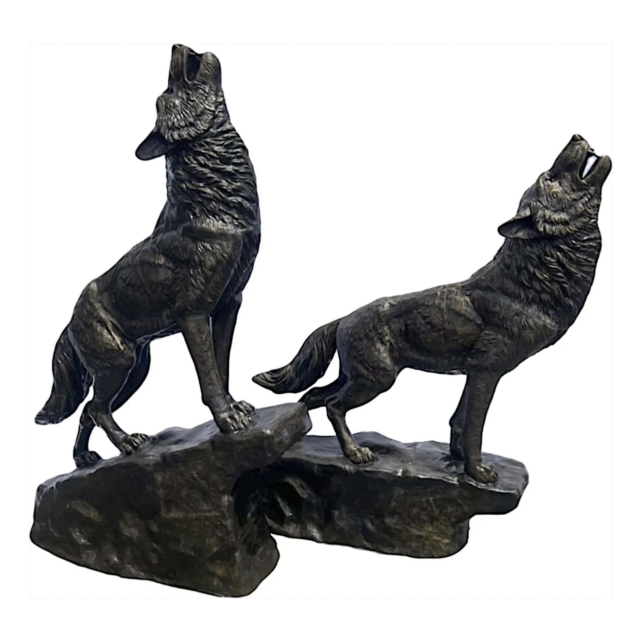 Wolf Sculptures For Sale