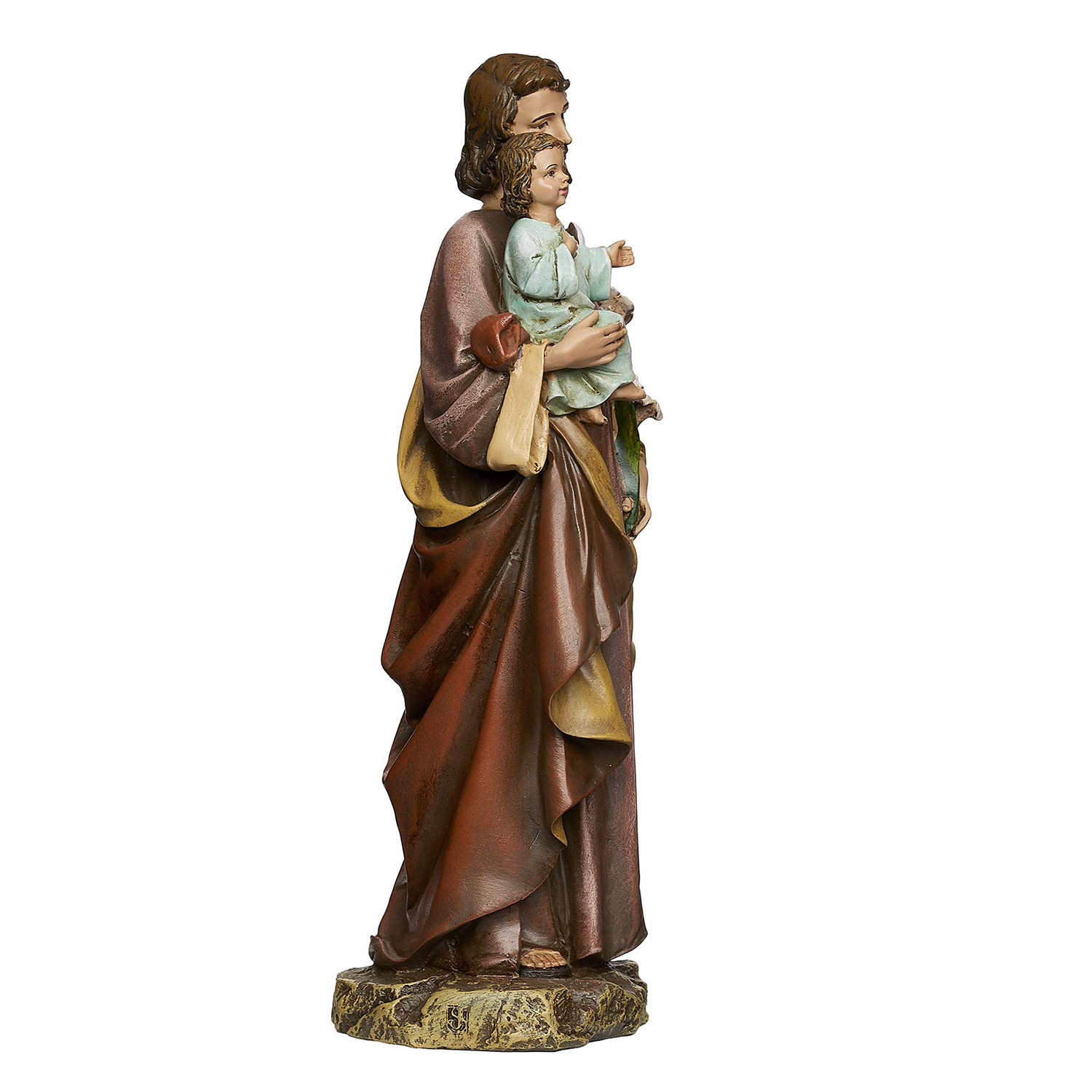 Joseph and Jesus Statue
