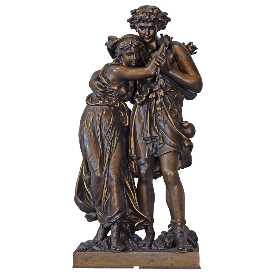 Couple Bronze Sculpture