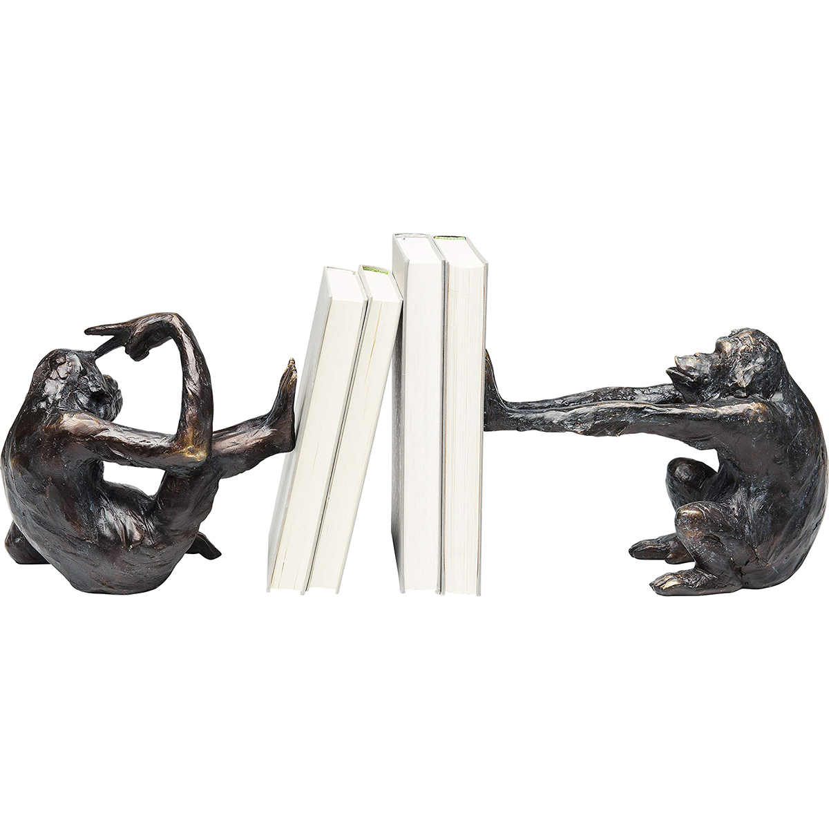 Brass Monkey Bookends