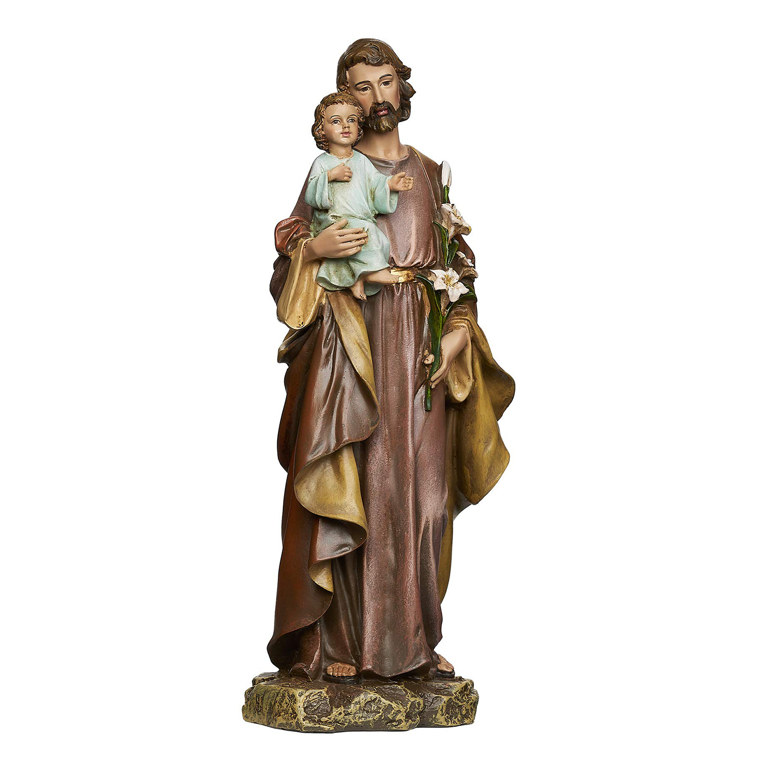 Joseph and Jesus Statue
