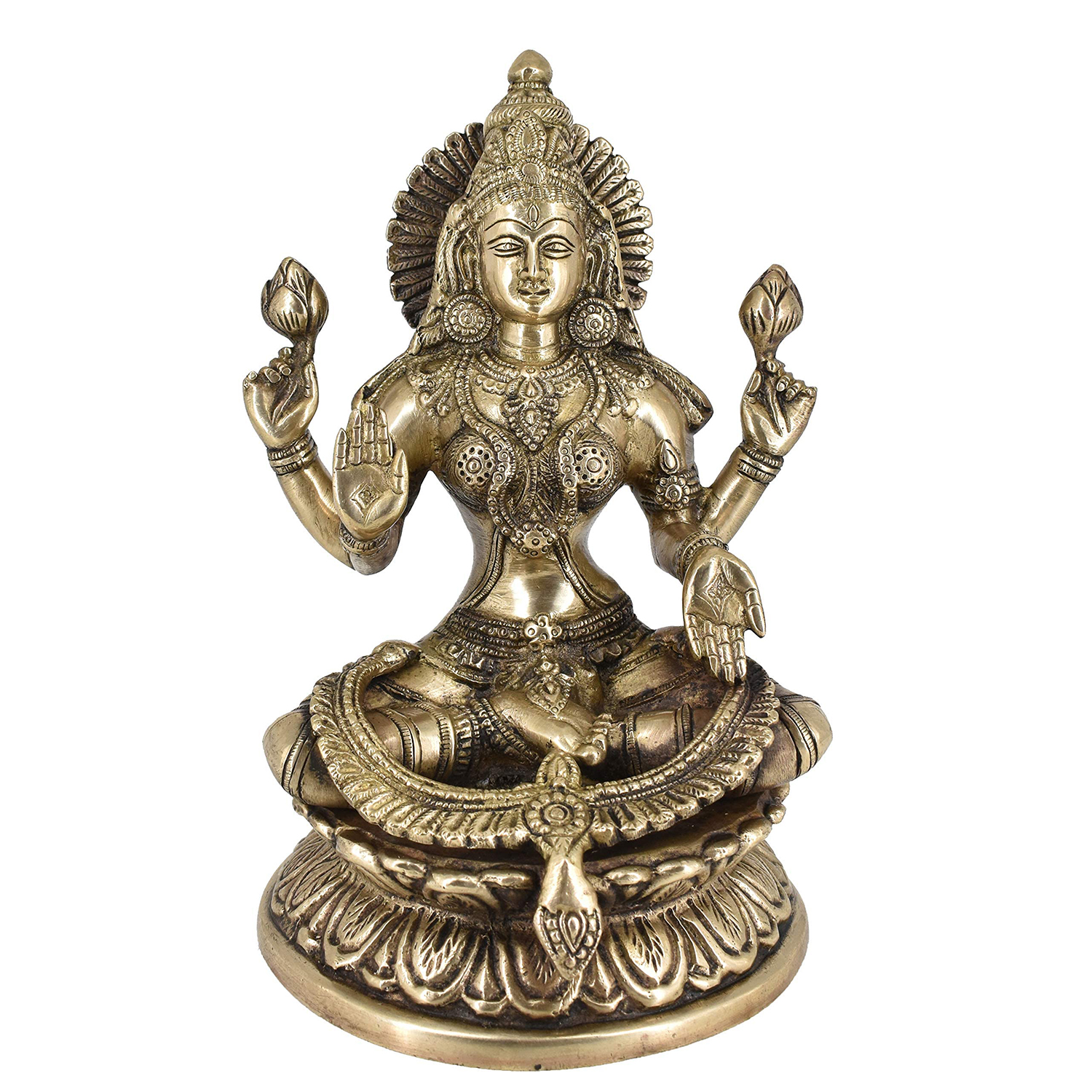 Bronze Lakshmi Idol