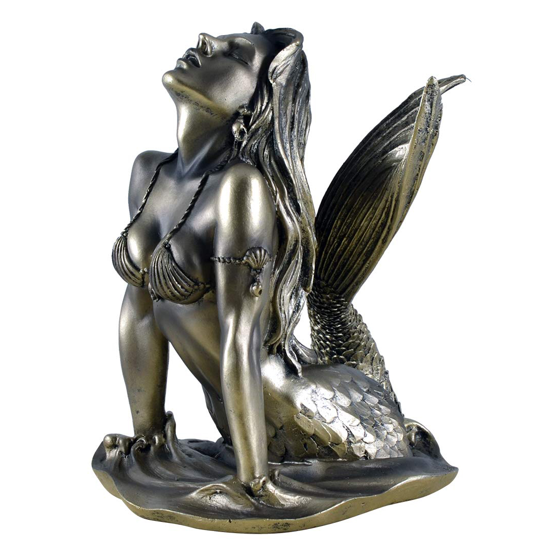 Antique Mermaid Statue