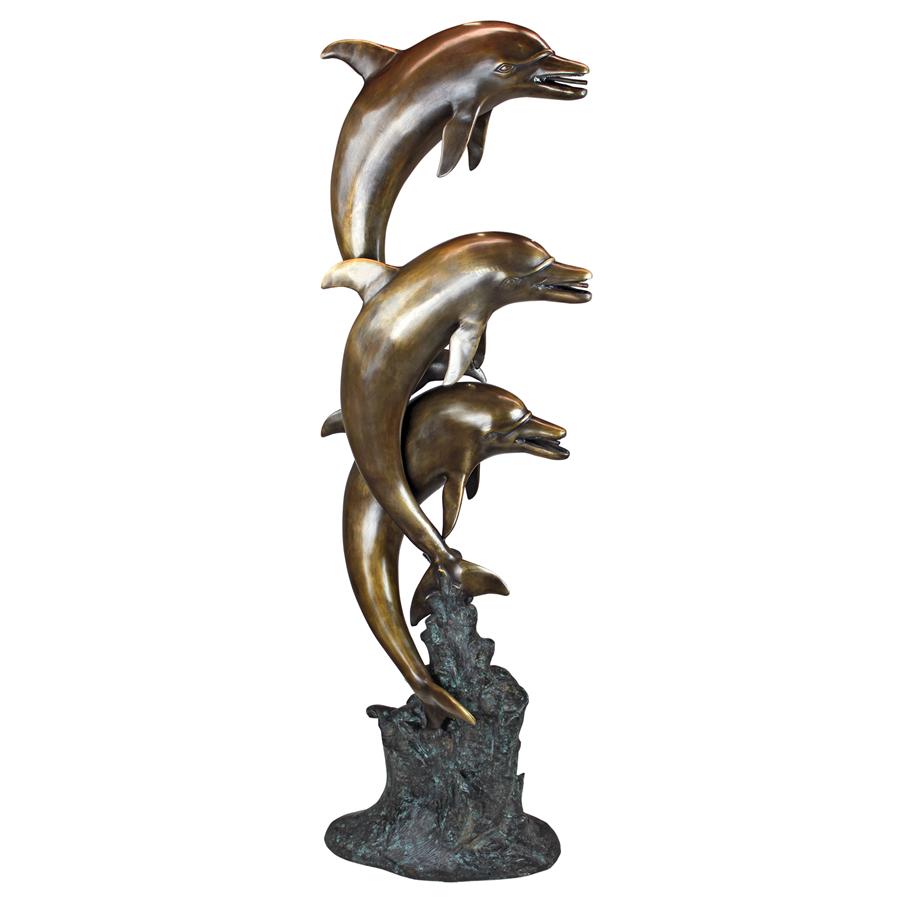 Small Dolphin Statues