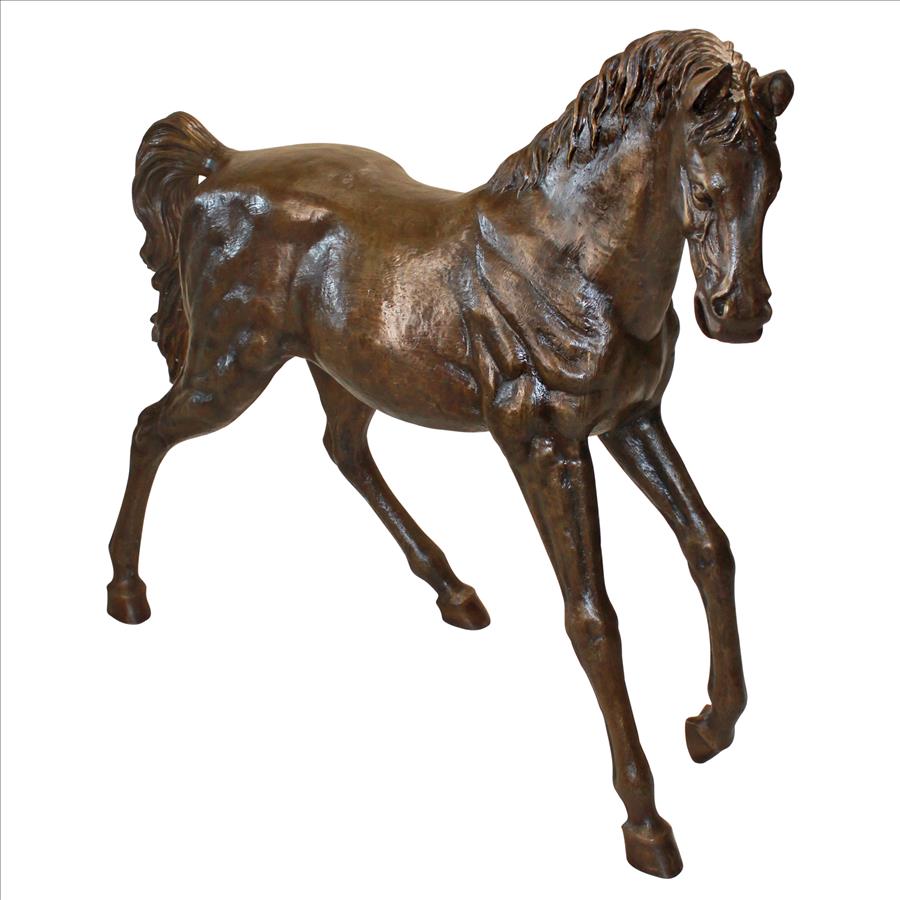 Vintage Brass Horse Figurine