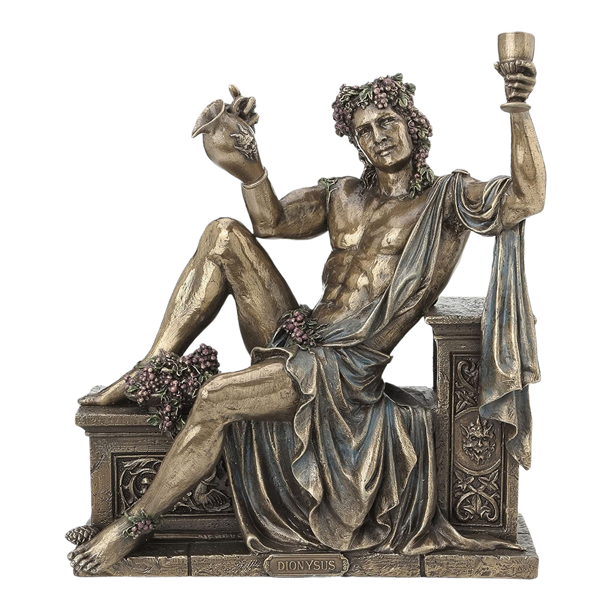Bacchus God of Wine Statue