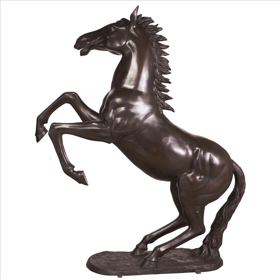 Antique Bronze Horse Sculptures