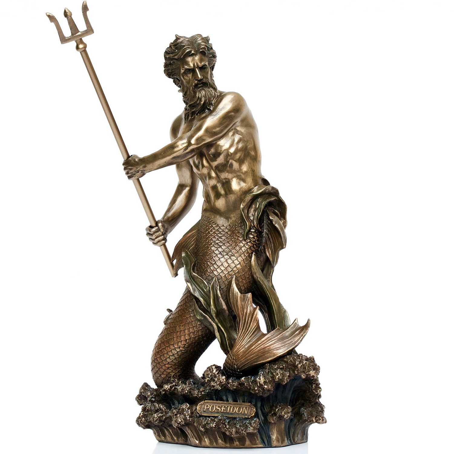 Poseidon Trident Statue