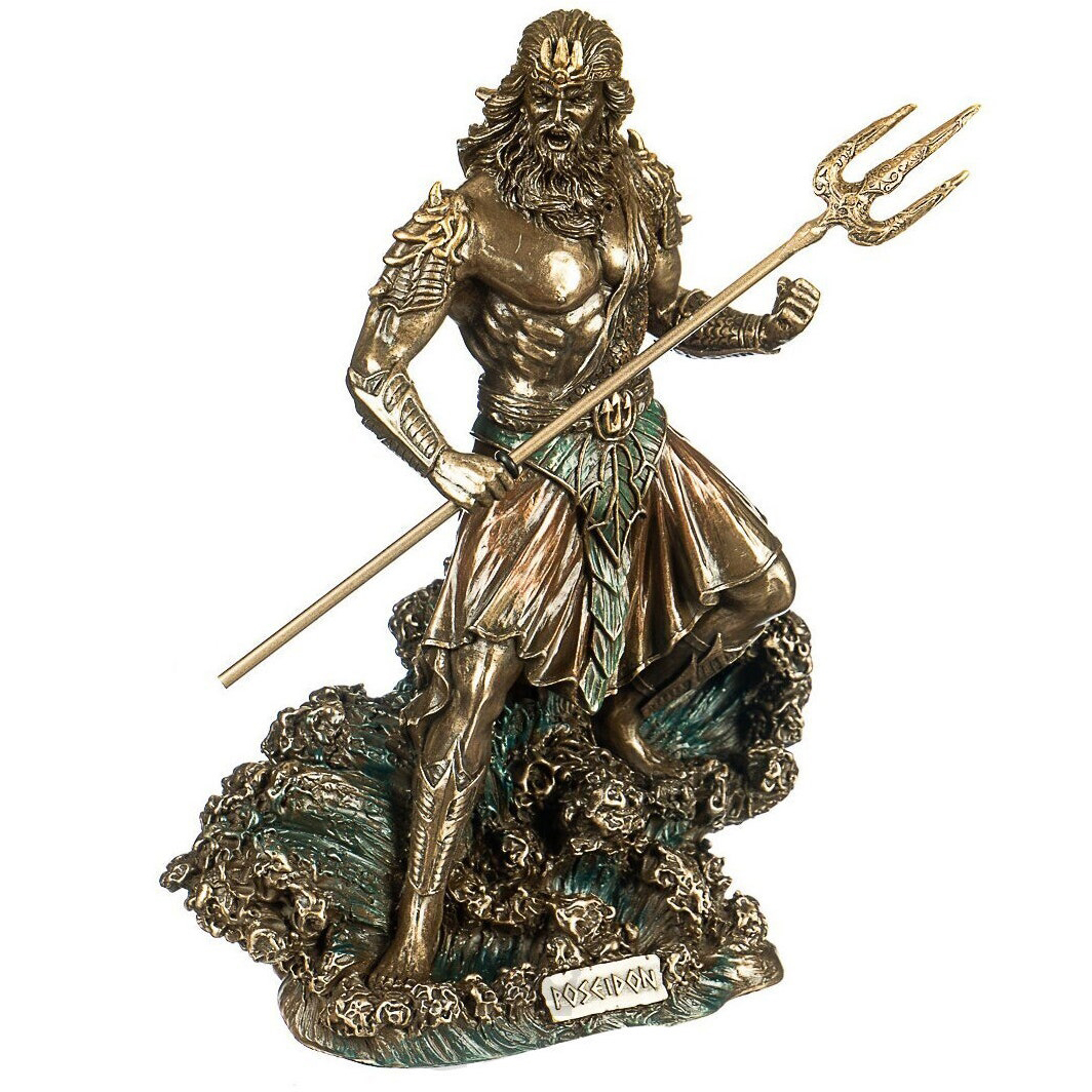 Poseidon Bronze Sculpture