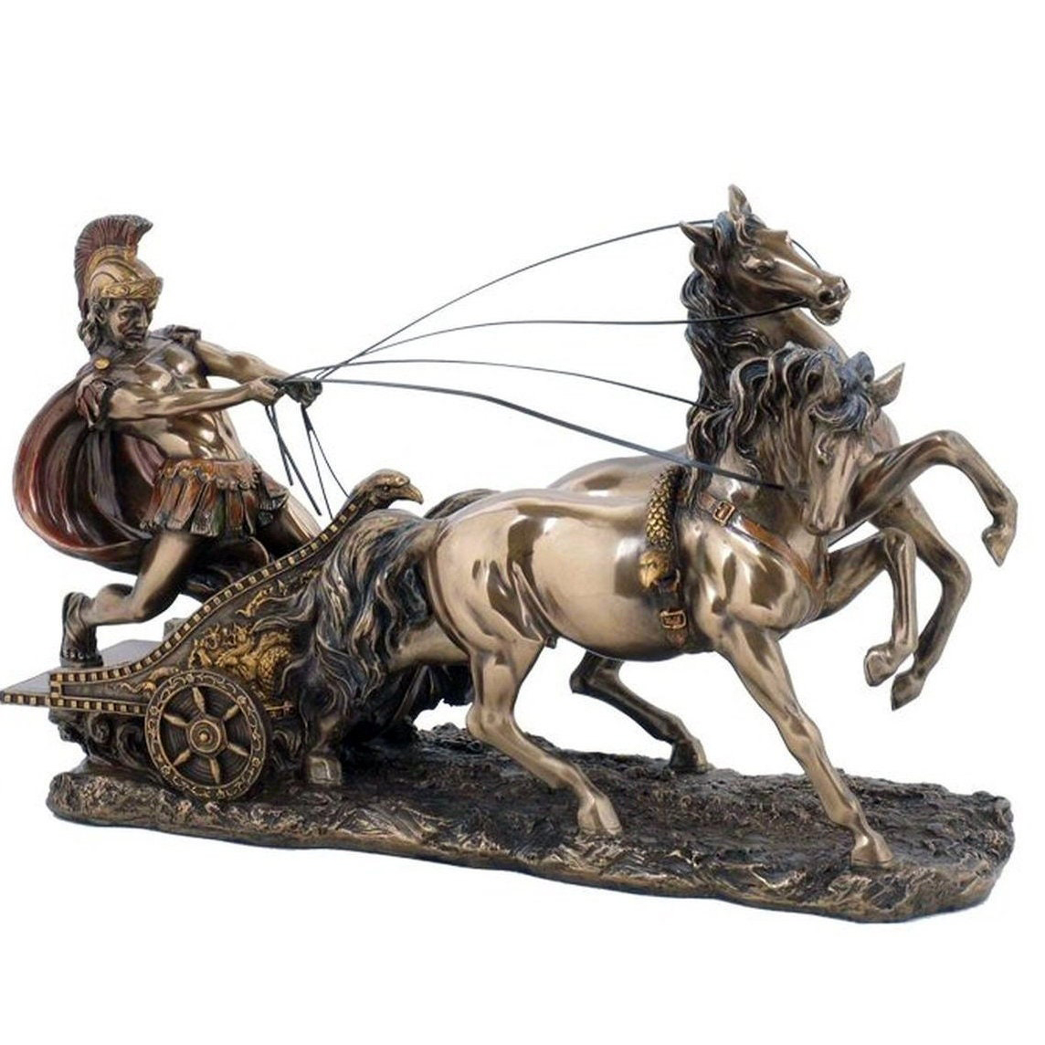 Santini Roman Chariot Sculpture