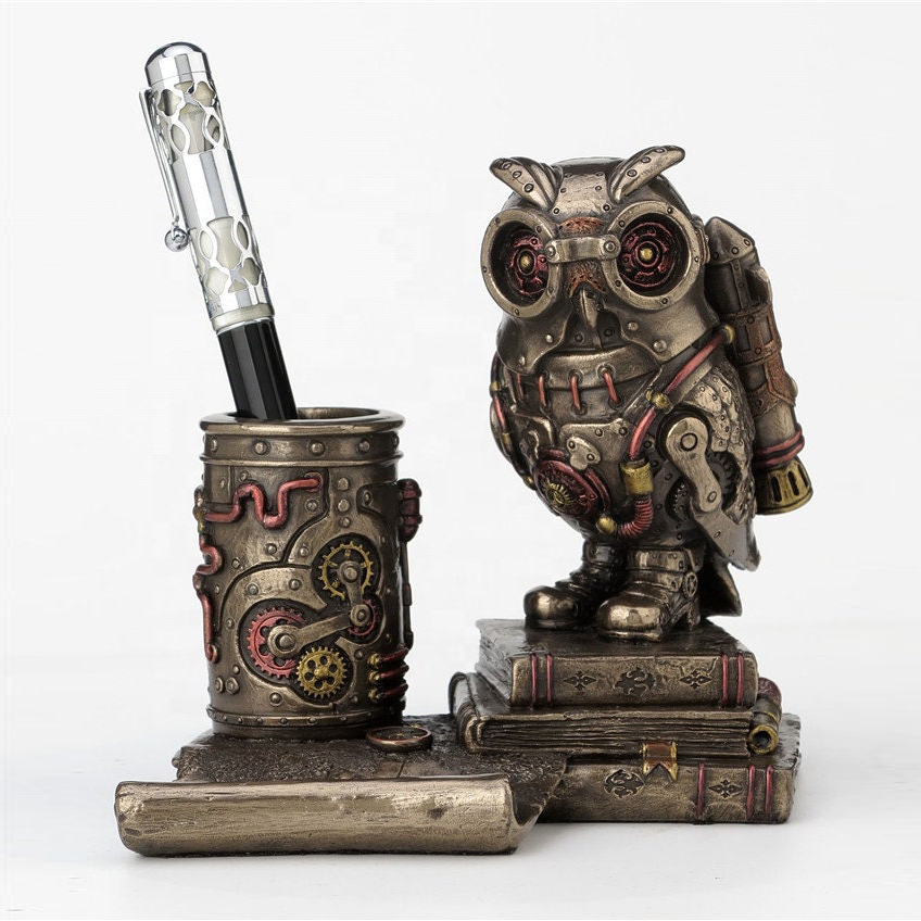 Steampunk Owl Sculpture