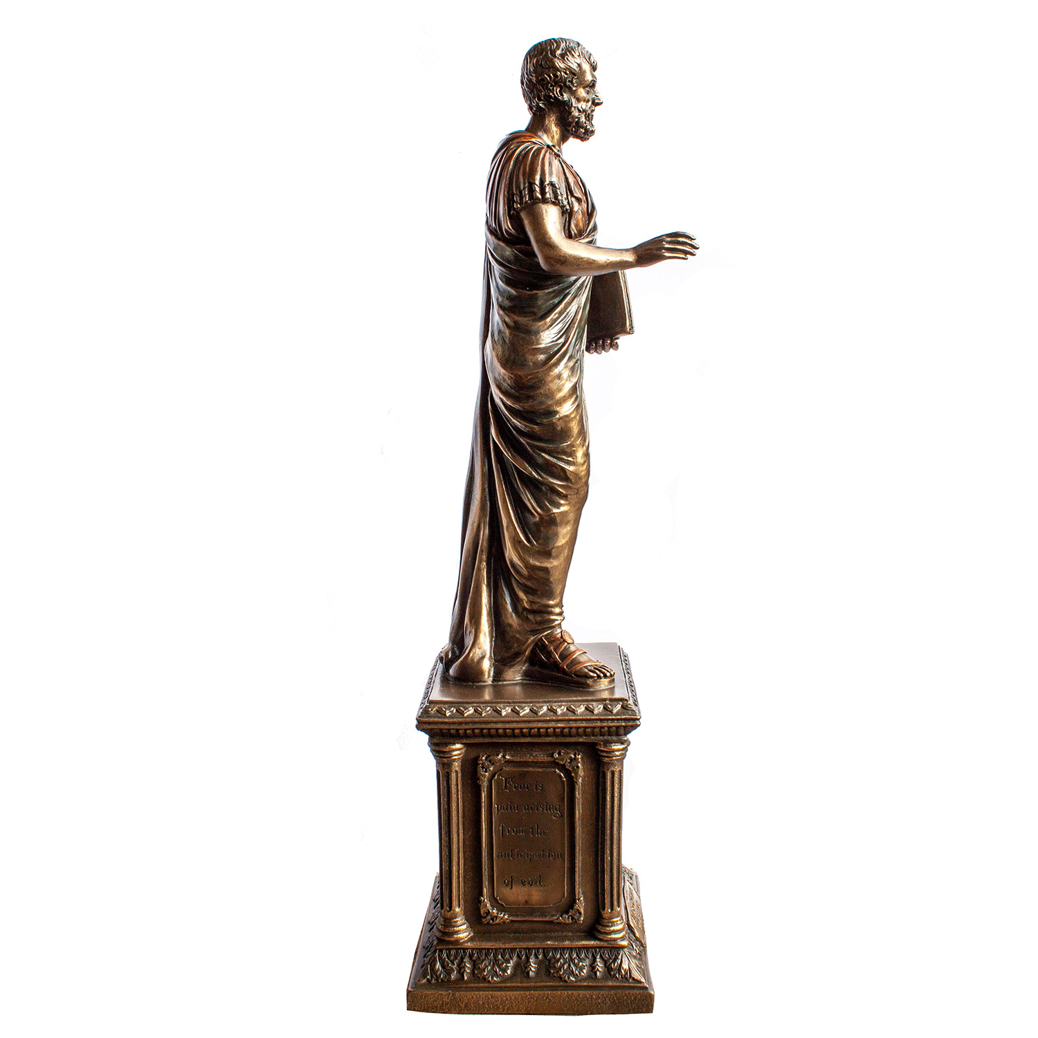 Aristotle Bronze Sculpture