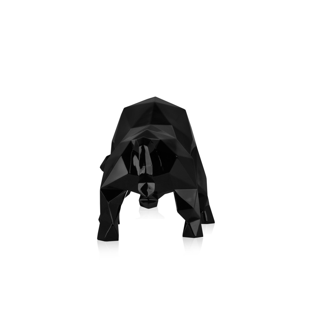 Black Bull Sculpture