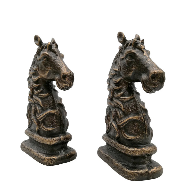 Vintage Horse Bookends