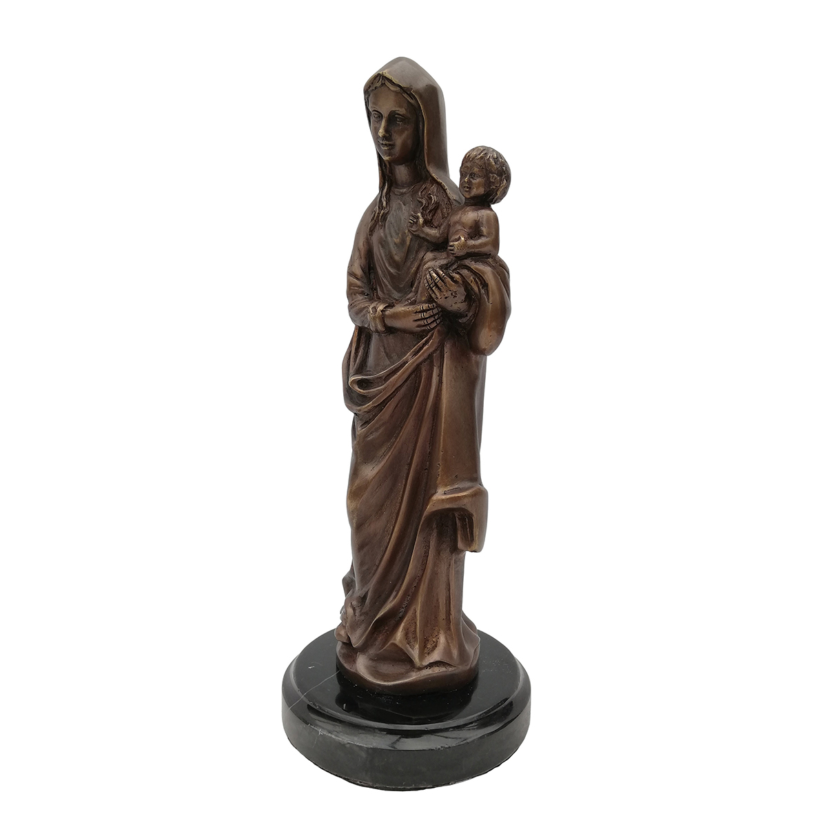 Mother Mary with Jesus Statue