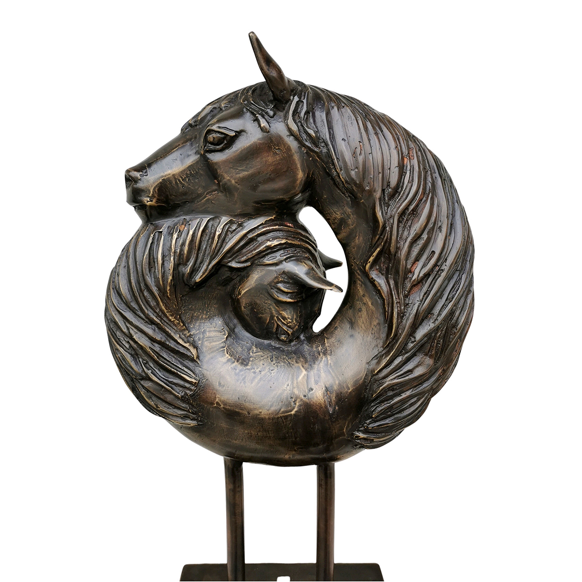 Mare and Foal Sculpture