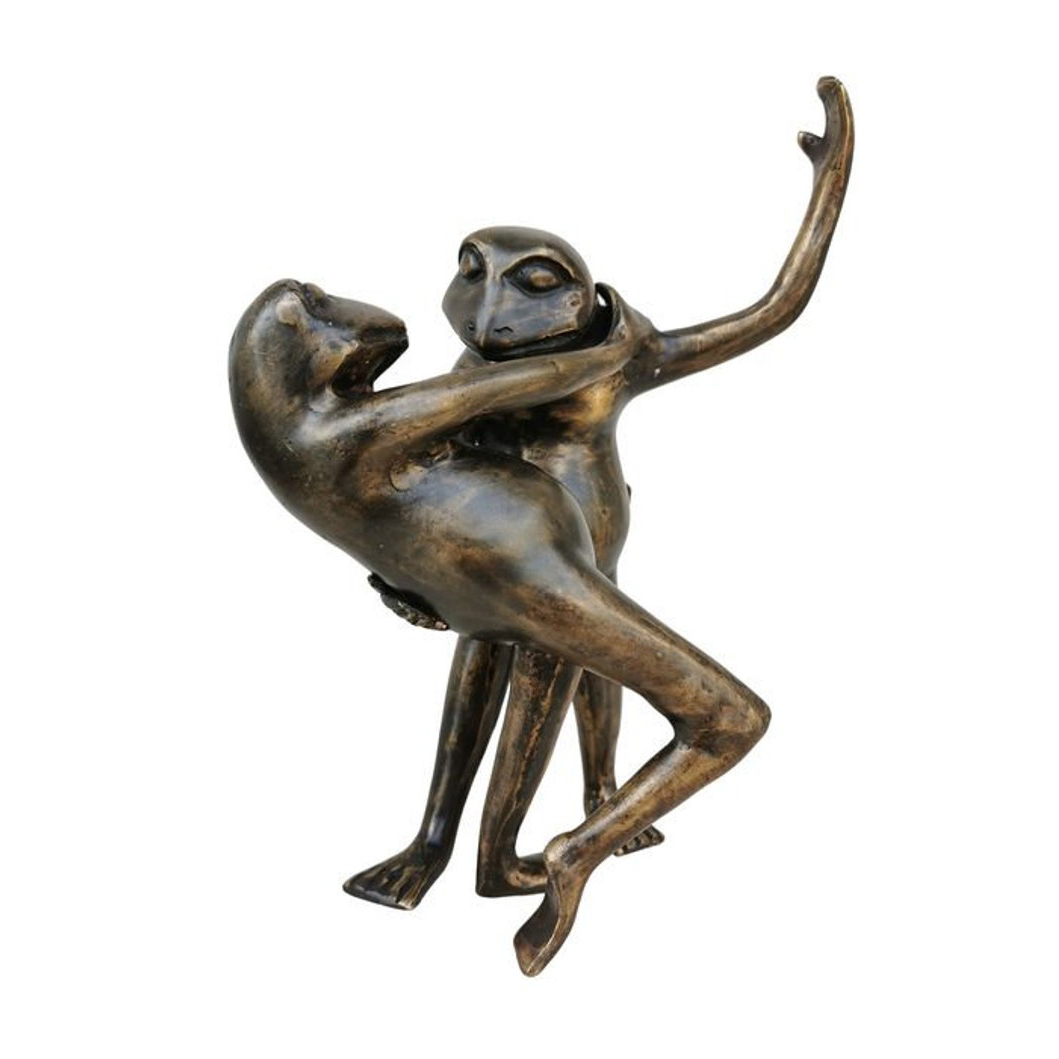 Dancing Frog Statue