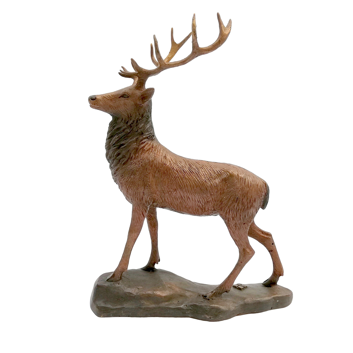 Red Deer Statue