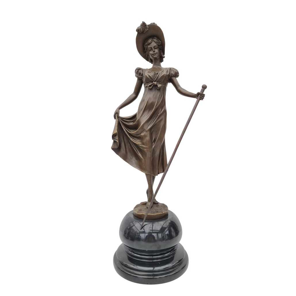 Art Deco Female Statues