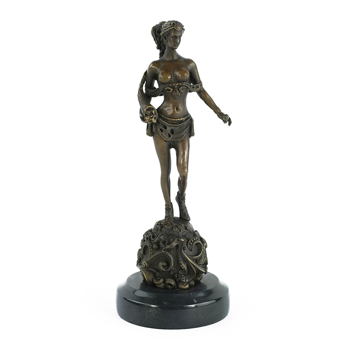 Fortuna Bronze Statue