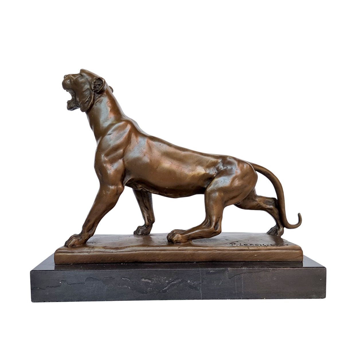 Art Deco Panther Statue
